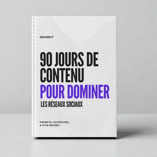 90 Jours de Contenu Réseaux Sociaux