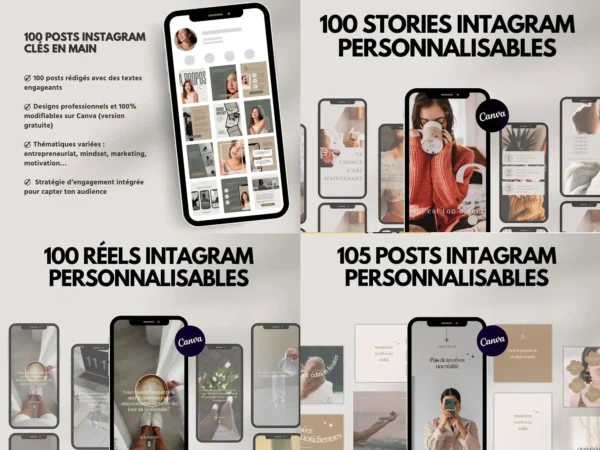 Pack – 405 Templates Canva Instagram