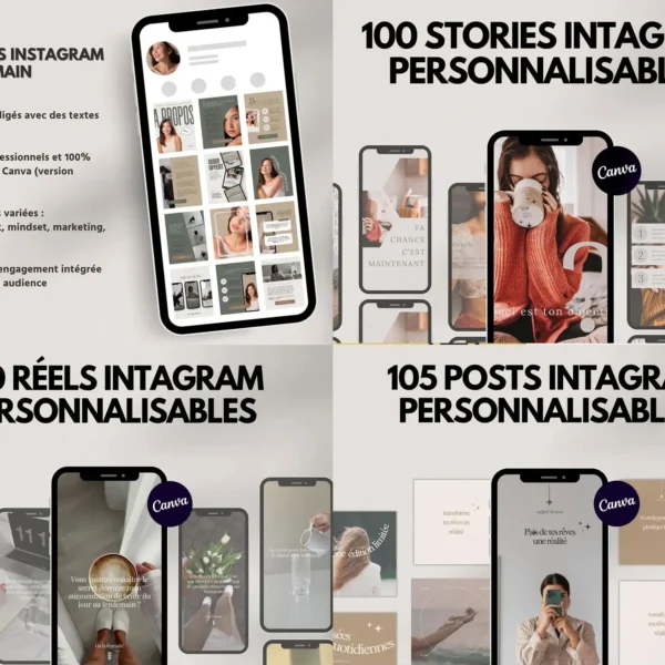 Pack – 405 Templates Canva Instagram